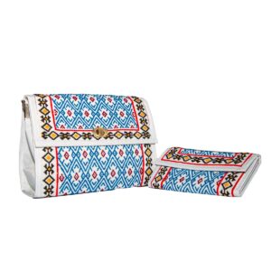 woman shoulder bag set